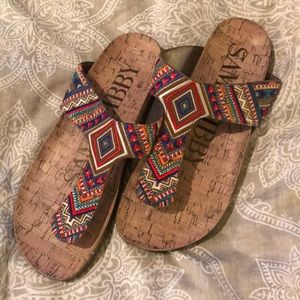 🌸Sam & Libby Colorful Sandals